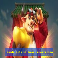 apple beta software programme